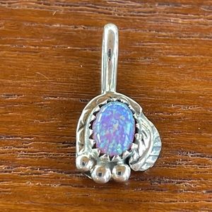 Opal & Sterling Pendant